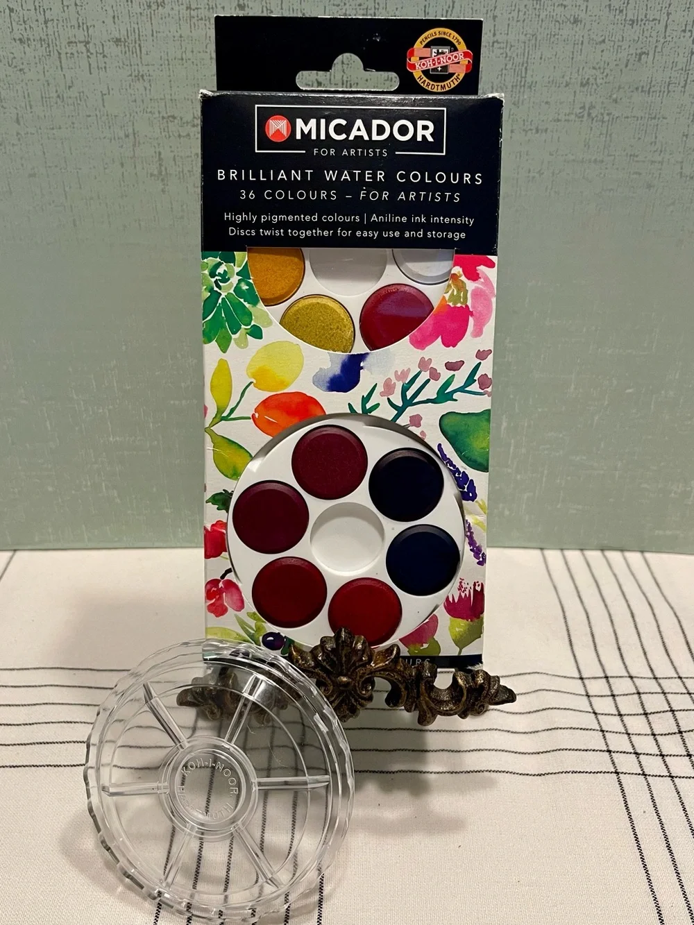 MICADOR Brilliant Watercolour Set of 36 Colors BRAND NEW ARTIST QUALITY